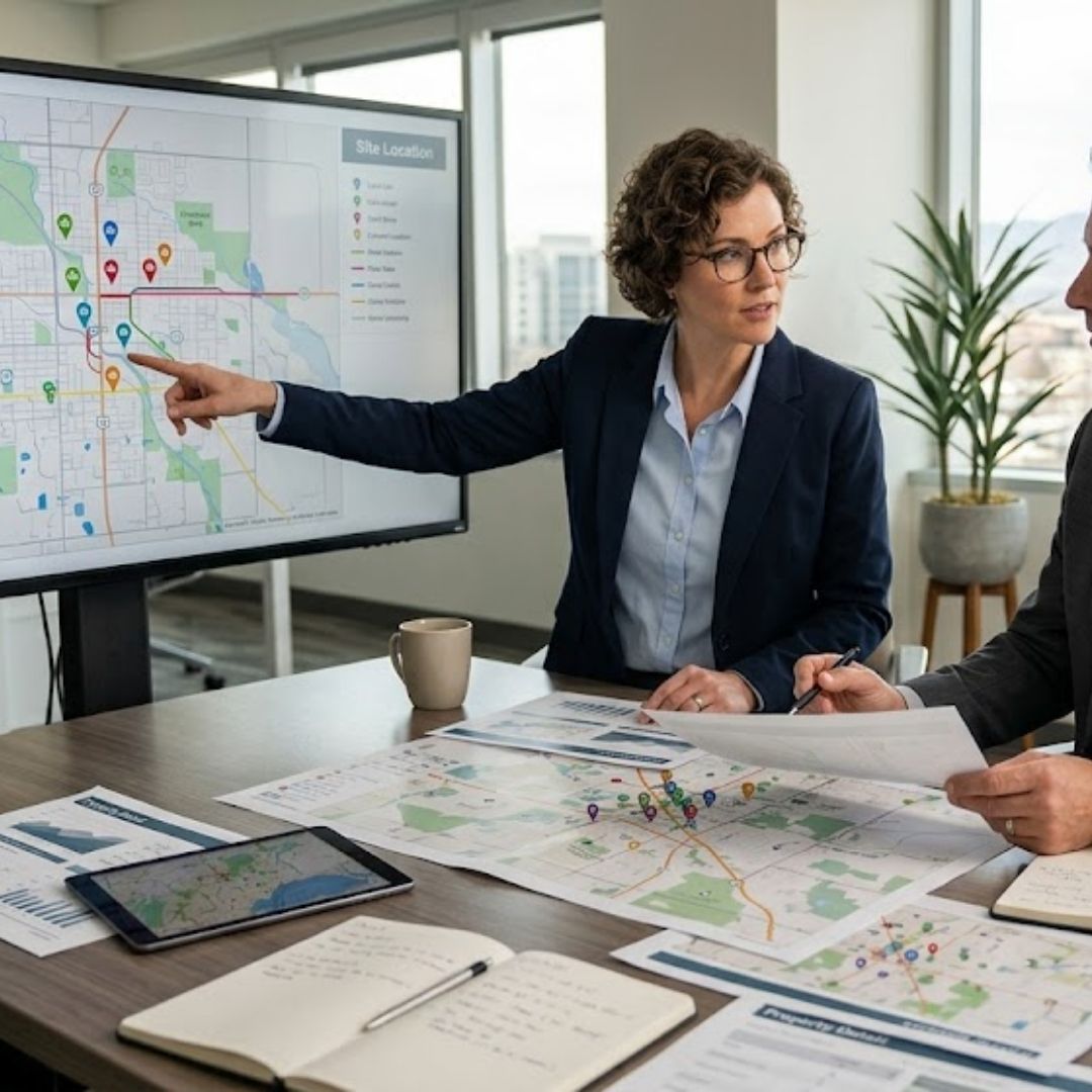 Modern interior of a professional independent pack and ship retail store.